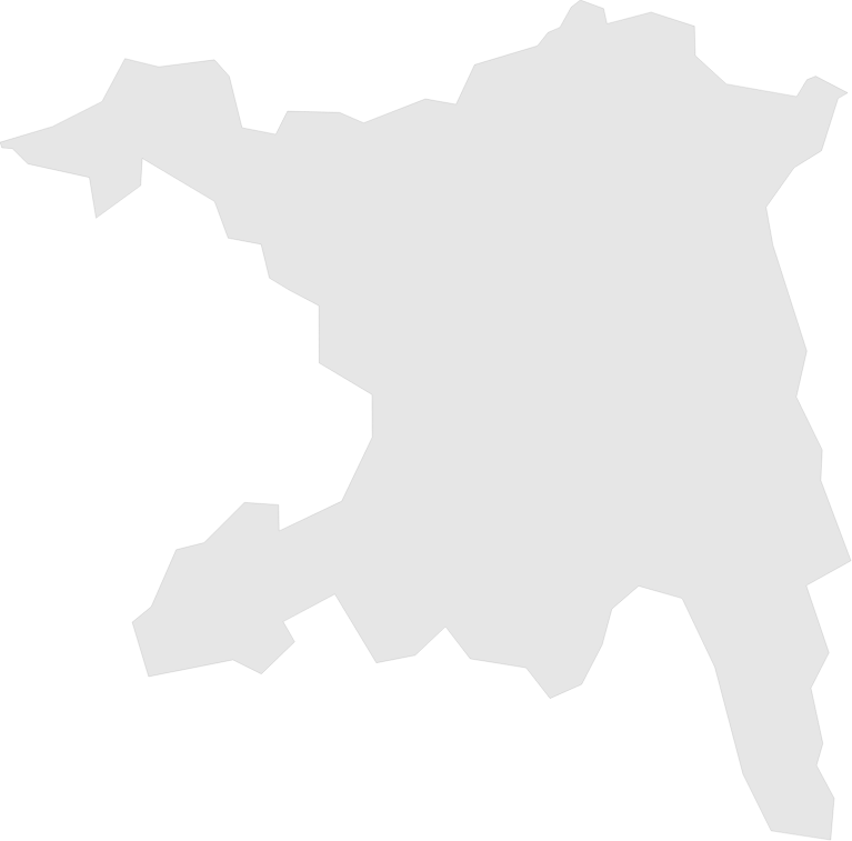 Map des Kantons Aargau